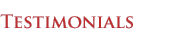 Testimonials
